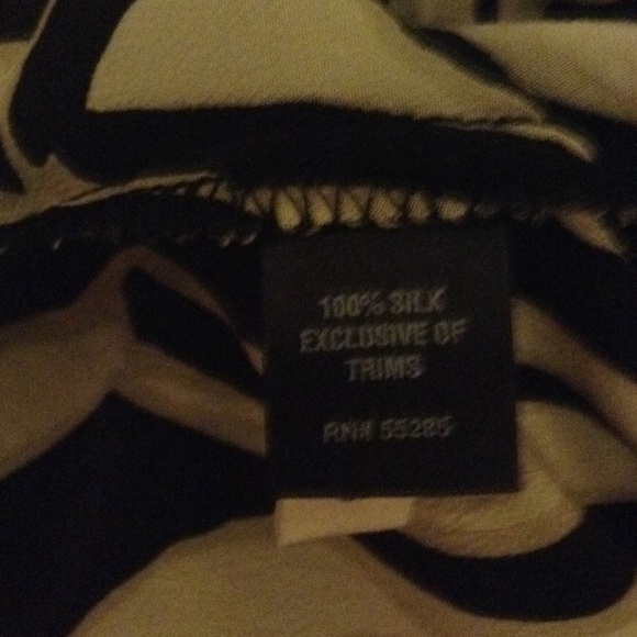 Express Y2K Animal Print Silk Top - Picture 3 of 3